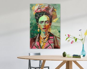 Frida in pistachio