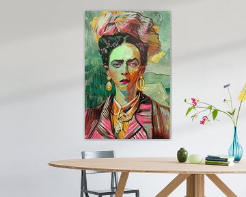 Frida in Pistazie