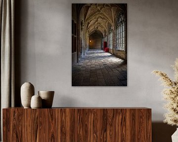 Das Innere der Abtei Middelburg in Zeeland, Niederlande