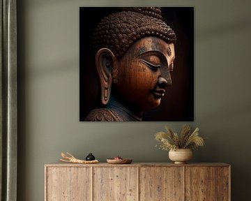 Boeddha beeld brons