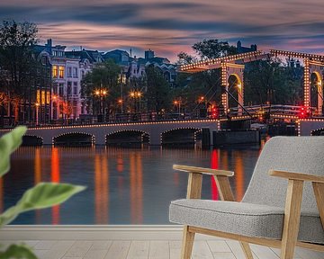 Skinny Bridge, Amsterdam by Henk Meijer Photography
