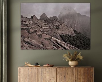 Machu Picchu in Peru by Gert-Jan Siesling