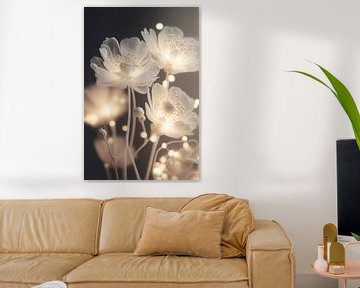 Witte Gloeiende Bloemen van treechild .