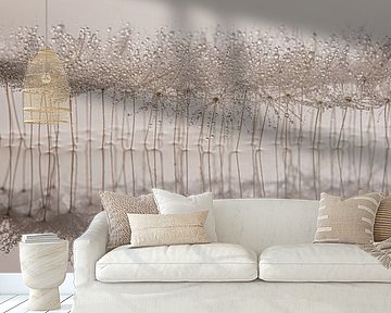 Abstract panorama: Together alone in the void (minimalism) by Marjolijn van den Berg