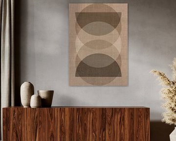 TW living - Linen collection - abstract objects oak van TW living