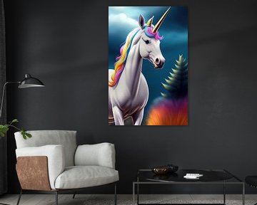 3d einhorn illustration von Laly Laura