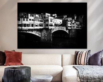 FineArt in schwarz-weiß, Florenz von Eddy Westdijk
