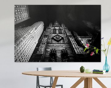 FineArt en noir et blanc, Manhattan sur Eddy Westdijk