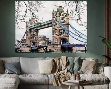 Tower Bridge Londen van Dorothy Berry-Lound