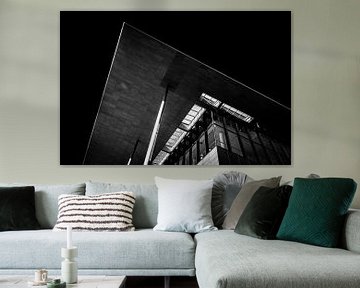 FineArt en noir et blanc, Leeuwarden sur Eddy Westdijk
