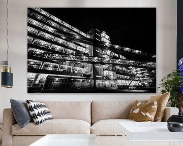 FineArt in zwart-wit, Rotterdam van Eddy Westdijk