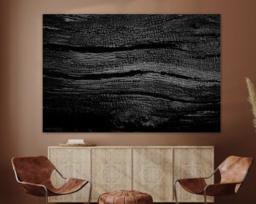 golven in houtstructuur van Karel Ham