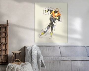 Schaatsen van ! Grobie
