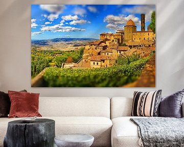 Volterra en Toscane sur fotoping