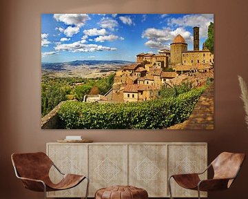 Volterra in der Toskana von fotoping