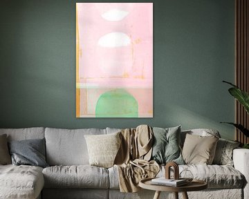 Modern abstract pastel van Studio Allee