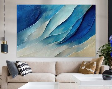 Wellen abstrakt von Bert Nijholt