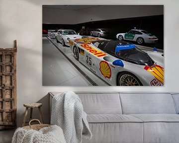 Seitenansicht des Porsche 962 von Rob Boon