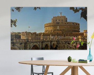 Engelenburcht /  Castel Sant' Angelo Rome Italie van Ronald Ubels