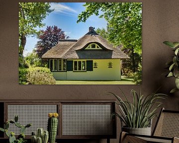 Huis met rieten dak 3 van Juergen May