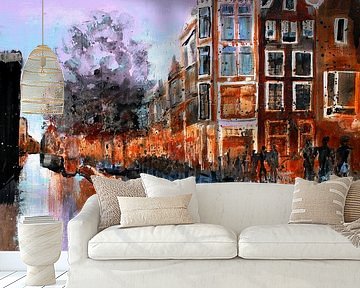 Amsterdam Purple Sky van Atelier Paint-Ing