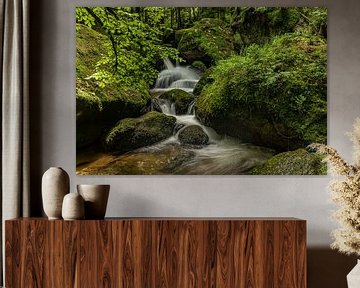 Stream in the Northern Black Forest by Georg Mussack