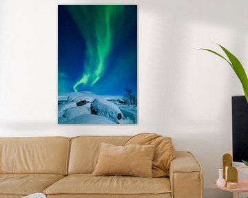 Noorderlicht - Noorderlicht - Aurora Borealis van Gerald Lechner
