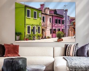Burano - Venetië - Italië van Gerald Lechner