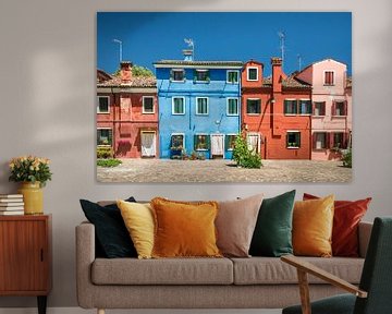 Burano, de kleurrijke kant van Venetië van Gerald Lechner