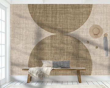 TW living - Linen collection - abstract zen bold one van TW living