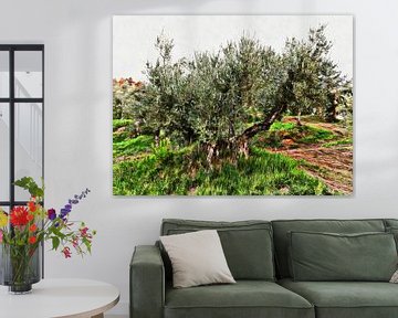 Portret van een olijfboom van Dorothy Berry-Lound