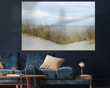 duinen, zand, strand en zee bij de Waddeneilanden | op Schiermonnikoog | natuur fine art fotografie van Karijn | Fine art Natuur en Reis Fotografie