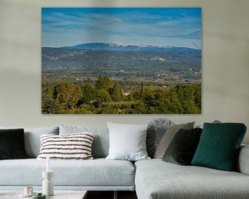 View of Mont Ventoux in Provence by Tanja Voigt