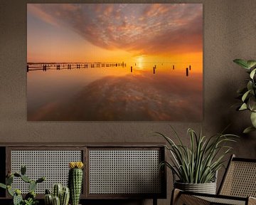 Coucher de soleil sur l'IJsselmeer sur KB Design & Photography (Karen Brouwer)