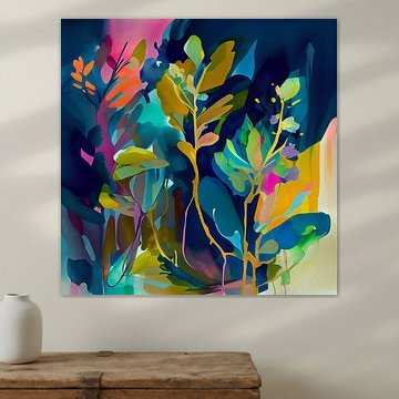 Botanisch abstract ' colorful fantasy'