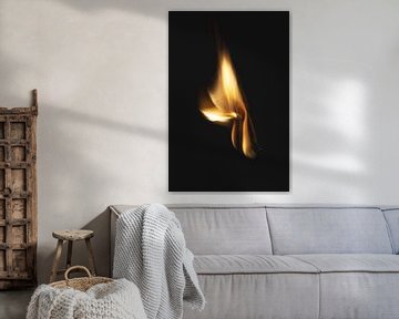 brandende lucifer van Thomas Heitz