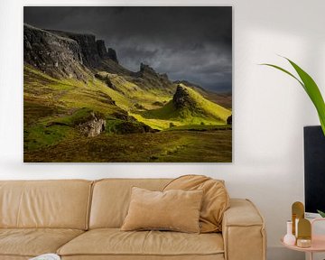 The Quiraing Isly Of Sky by Ton Buijs