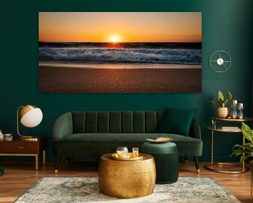 Zonsondergang op het strand van Pitkovskiy Photography|ART