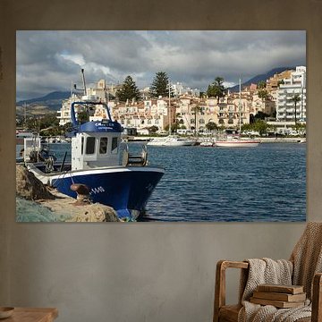 Am Fischereihafen von Estepona.