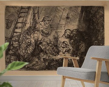 Rembrandt van Rijn The Circumcision in the Stable