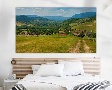 Landscape in the Savoie region of France by Tanja Voigt