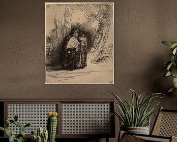 Rembrandt van Rijn, De Spaanse Zigeuner Preciosa