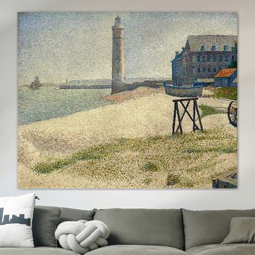 The Lighthouse at Honfleur, Seurat