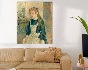 Jong Meisje met een Schort, Berthe Morisot