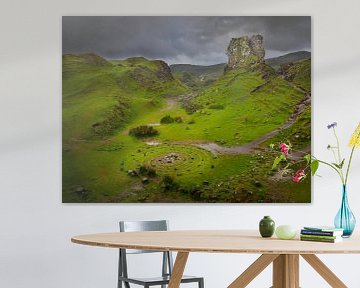 The Fairy Glen on Isly Of Sky by Ton Buijs