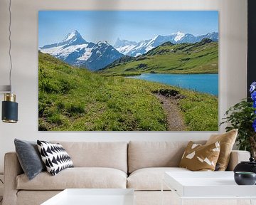 idyllisch berglandschap Grindelwald Eerst van SusaZoom