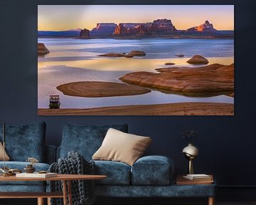 A morning on Lake Powell by Henk Meijer Photography