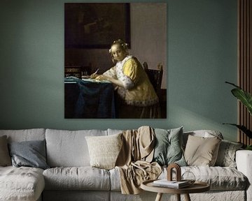 Dame, Schreiben, Johannes Vermeer