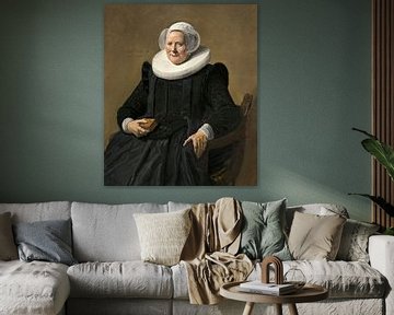 Portret van een oudere dame, Frans Hals