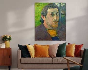 Zelfportret Opgedragen aan Carrière, Paul Gauguin